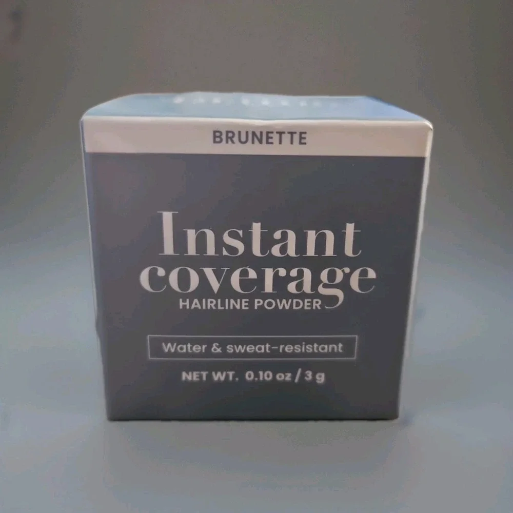 New Prime Prometics Instant Coverage Hairline Powder for Mature Women BRUNETTE